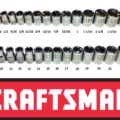 Craftsman Socket Size Chart